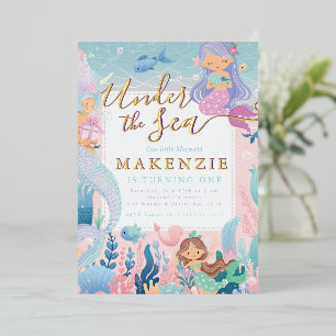 Under the Sea Birthday Mermaid