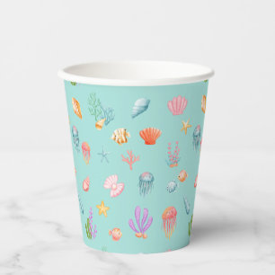 Under The Sea Birthday Paper Cups