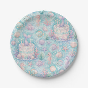 Under the Sea Birthday Paper Plate