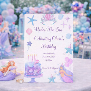 UNDER THE SEA BIRTHDAY PARTY INVITATION
