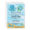 Under the Sea Blue Baby Shower Invitations