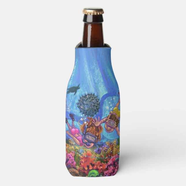 Under the Sea Bottle Cooler (Bottle Front)
