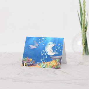 Under the sea  card