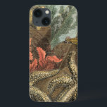 Under the Sea iPhone 13 Case<br><div class="desc">Go underwater to explore the sea with all these different sea creatures. This vintage piece of art is a perfect addition to any sea anemone lovers. It captures sealife with starfishes,  kelp,  seaweed,  and other sea creatures. Get your art print today on your product.</div>