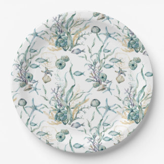 Under the Sea Coral Reef Paper Plates