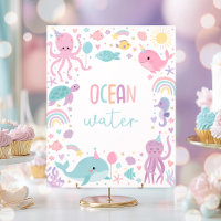 Under The Sea Creatures Ocean Water Birthday Party