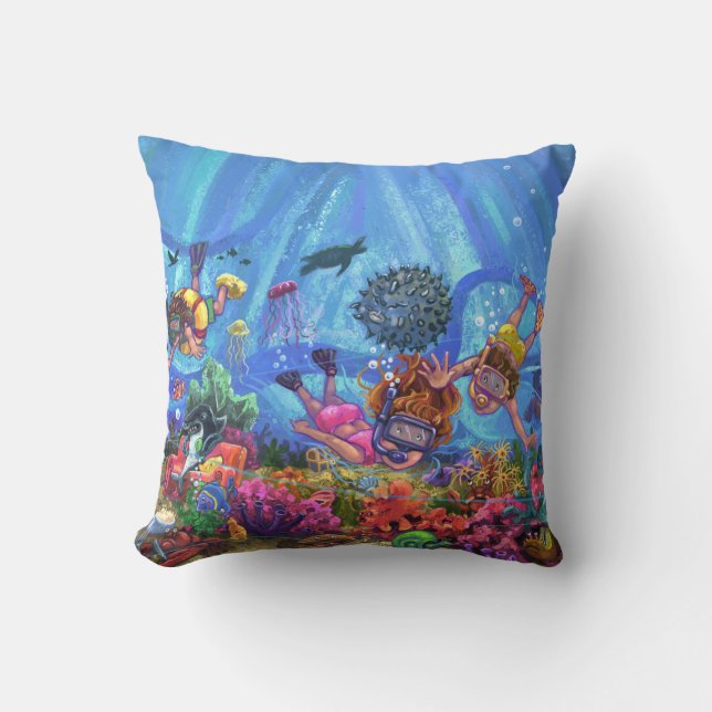Under the Sea Cushion (Front)