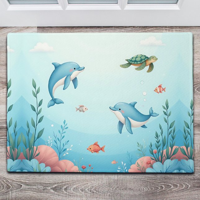 Under the Sea Cute Doormat (Creator Uploaded)