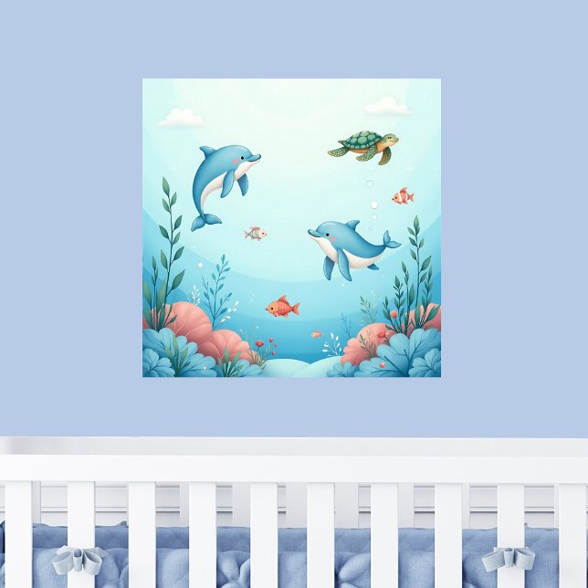 Under the Sea Cute Kids Poster (Creator Uploaded)