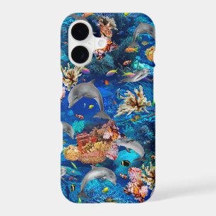 Under the Sea Dolphins and Coral Reef