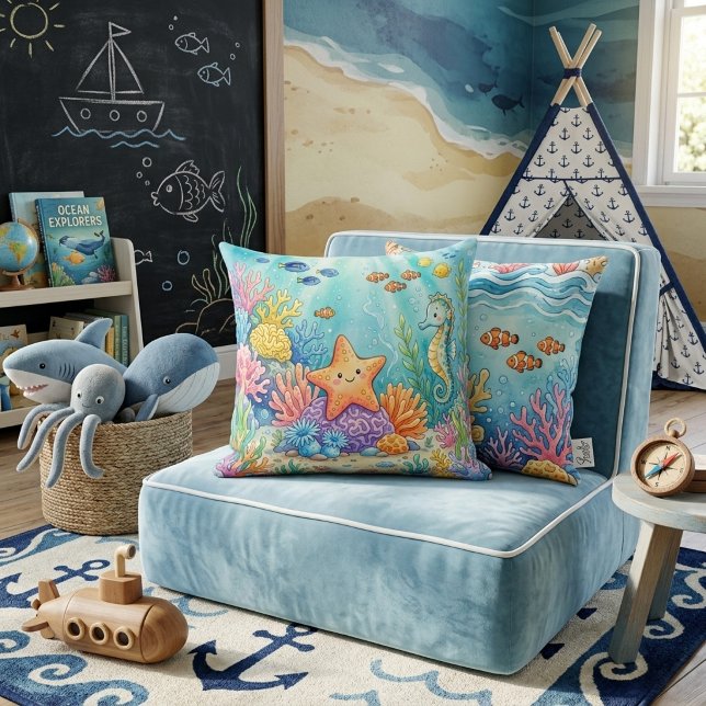 Under the Sea Explorers Cushion (Creator Uploaded)