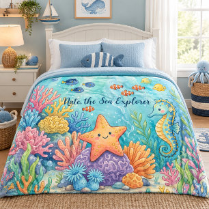 Under the Sea Explorers Fleece Blanket