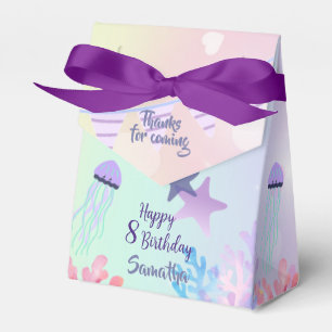 Under the Sea Favor Box Set – Pink and Purple 