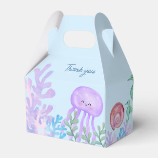 Under the sea favour box