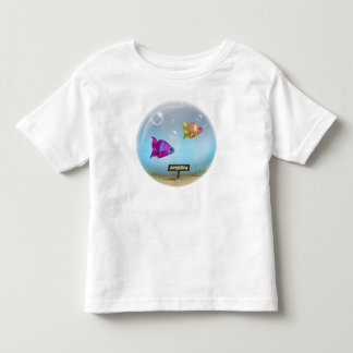Under the Sea - Fish Bowl Design - Kids T-Shirt