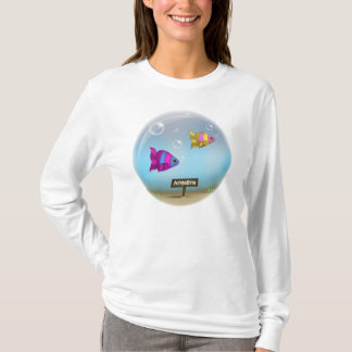 Under the Sea Fish Bowl Design - Long Sleeve Hoody