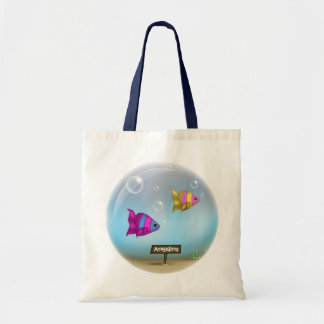Under the Sea - Fish Bowl Design - Tote Bag