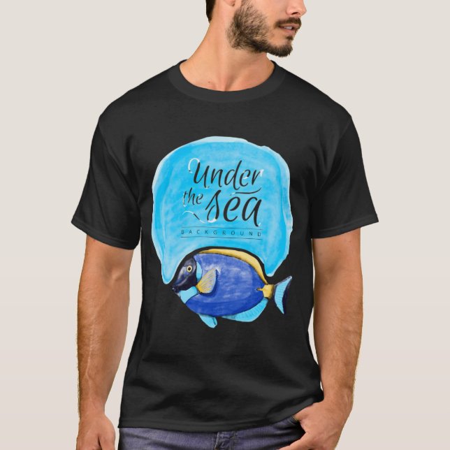 under the sea fish classic tshirt (Front)