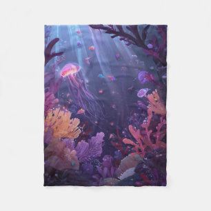 Under The Sea Fleece Blanket