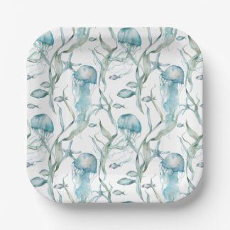 Under the Sea Jellyfish Paper Plates