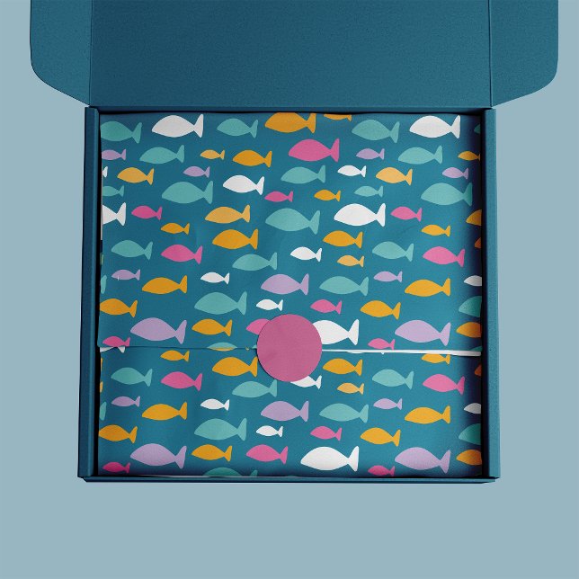Under the Sea Kids fish pattern Tissue Paper (Kids fish pattern tissue paper)