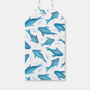 Under the Sea kids ocean fish shark Gift Tags