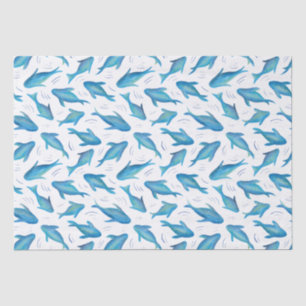 Under the Sea kids ocean fish shark Tissue Paper