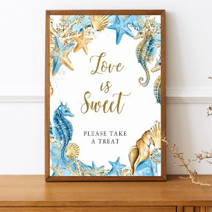 Under the Sea   Love is Sweet Treat Favour Flyer