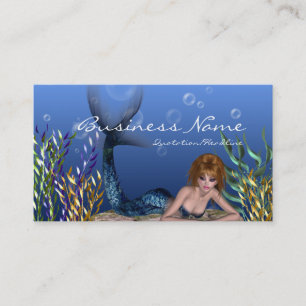 Under the Sea Mermaid 1 - Business Cards