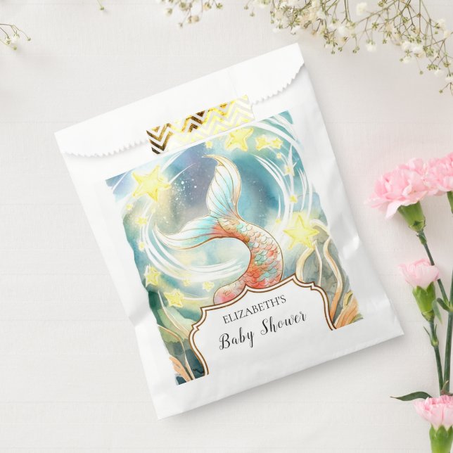 Under the Sea Mermaid Baby Shower Favour Bags (Sealed)