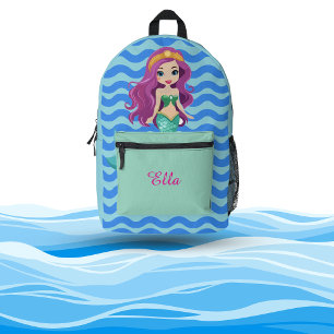 Under the Sea: Mermaid-Inspired Girls' Backpack