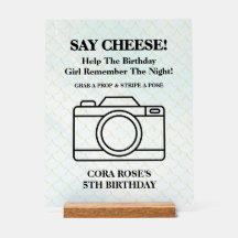 Under The Sea Mermaid Selfie Acrylic Sign