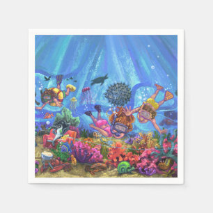 Under the Sea Napkin
