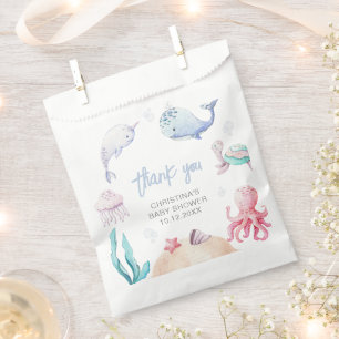 Under The Sea Nautical Baby Shower Favour Bag