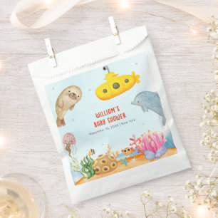 Under The Sea Nautical Marine Baby Shower  Favour Bags