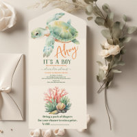 Under the Sea Ocean Animals Baby Shower