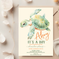 Under the Sea Ocean Animals Baby Shower
