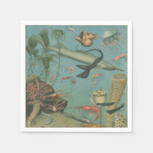 Under the sea Ocean Marine animal party Napkin