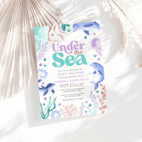 Under the Sea Ocean Retro Baby Shower