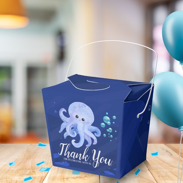 Under the Sea Ocean Sea Creatures Favour Box (Creator Uploaded)
