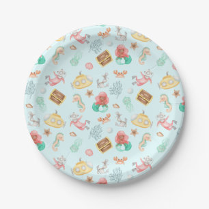 Under The Sea Paper Plate