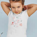 Under The Sea Pink Birthday Girl T-Shirt<br><div class="desc">Cute t shirt for your child's under the sea theme birthday party! Illustration of pink ocean animals motifs with the text that says "under the sea."</div>