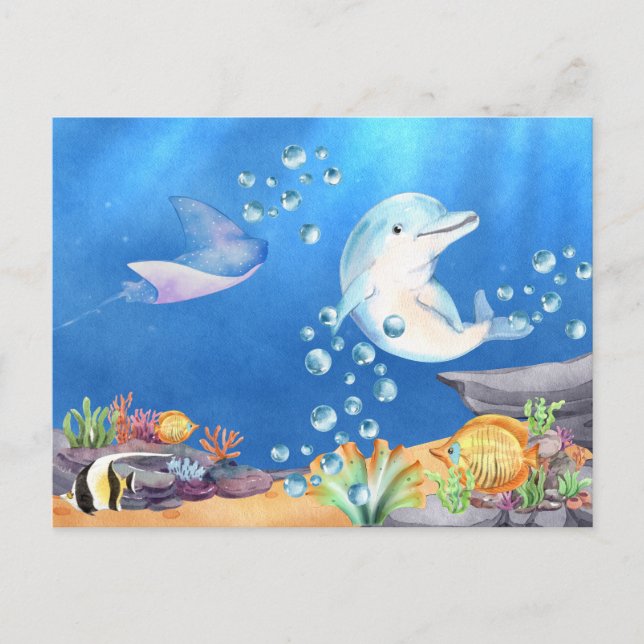 Under the sea postcard (Front)