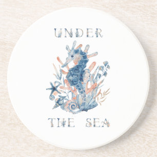 Under The Sea Sandstone Coaster