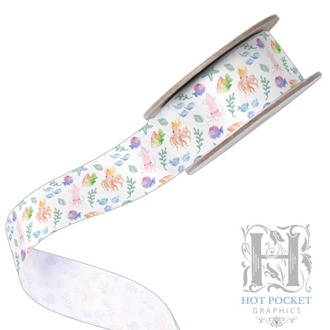 Under the Sea Satin Ribbon (Creator Uploaded)