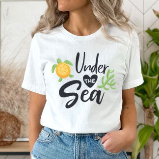 Under the Sea - Sea Life Turtle  T-Shirt