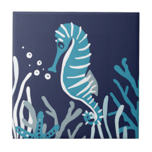 Under the Sea - Seahorse Tile