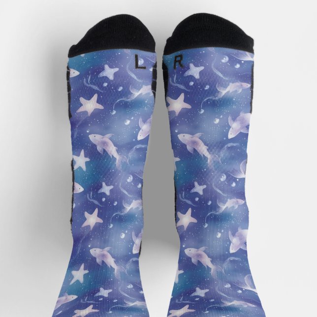 Under The Sea: Sharks Socks (Top)