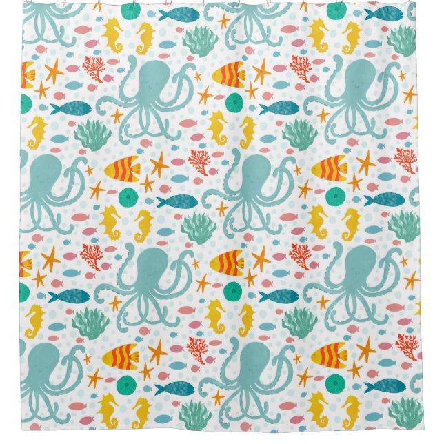 Under the Sea Shower Curtain (Front)