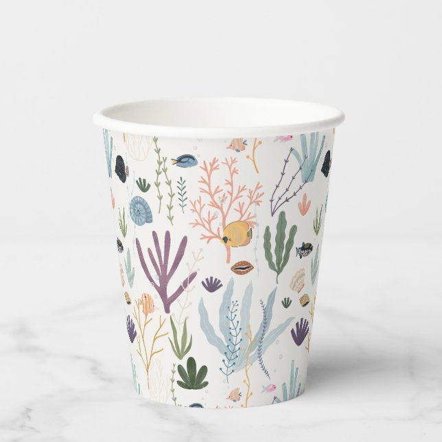 Under the Sea Shower Party Tableware Cup (Front)